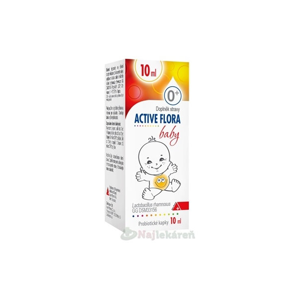 ACTIVE FLORA baby kvapky pre deti (0M+) 10ml