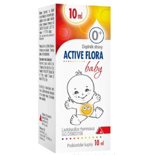 ACTIVE FLORA baby kvapky pre deti (0M+) 5 ml