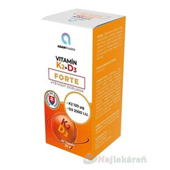 ADAMPHARM VITAMIN K2+D3 FORTE 60cps