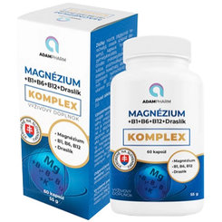 ADAMPharm MAGNÉZIUM+B1+B6+B12+Draslík KOMPLEX 60ks