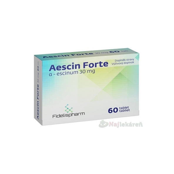 AESCIN FORTE výživový doplnok 30mg/60tbl