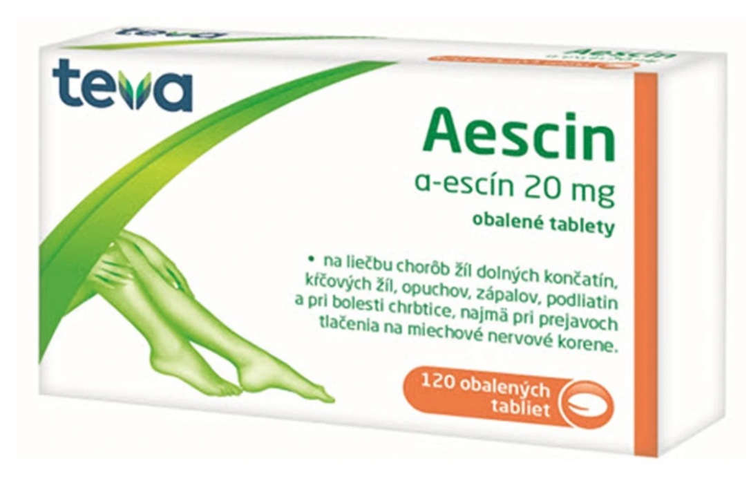 Aescin tbl.obd. 120 x 20 mg