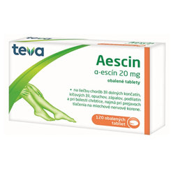 AESCIN Teva 20 mg, 120 tabliet