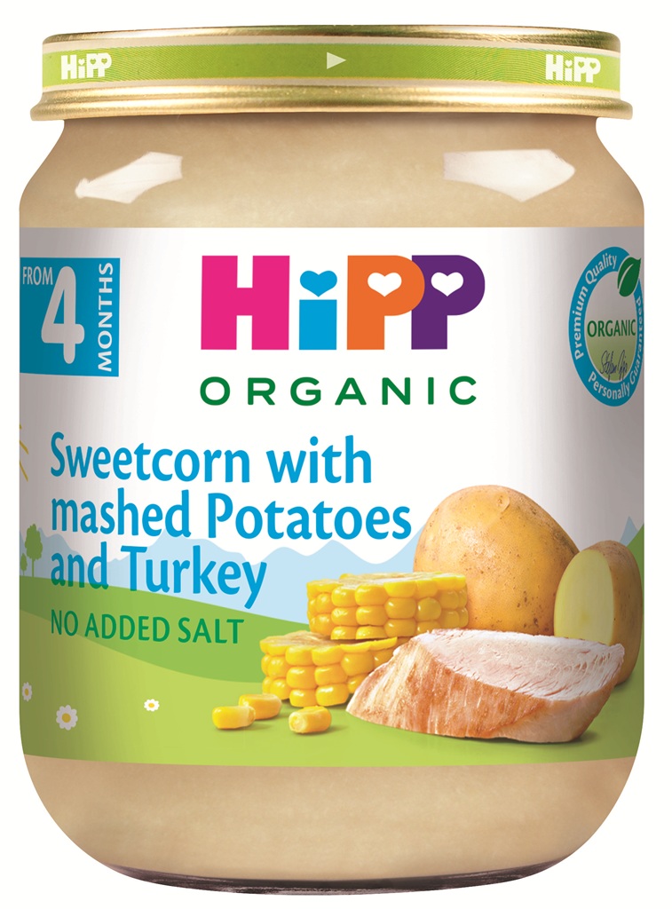 Hipp BIO zemiaková kaša s kukuricou a morčacím mäsom detský príkrm 125 g kúpite na Najlekaren.eu