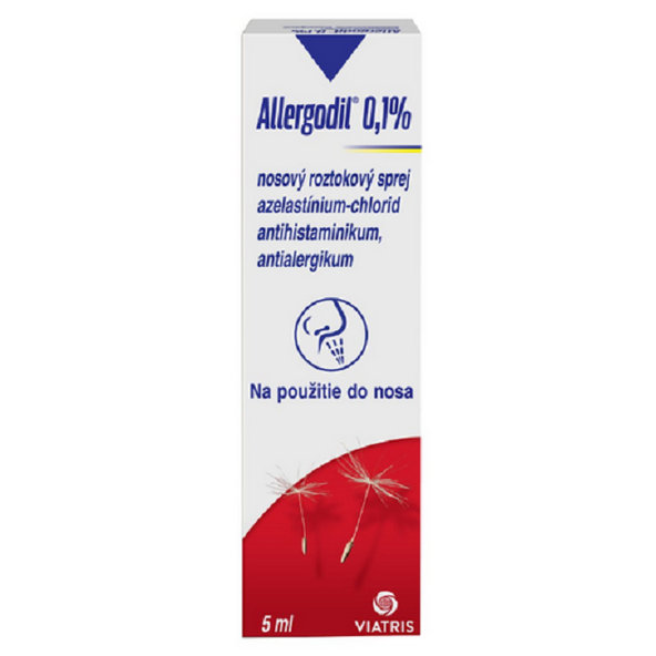 ALLERGODIL 0,1% proti nádche 5ml