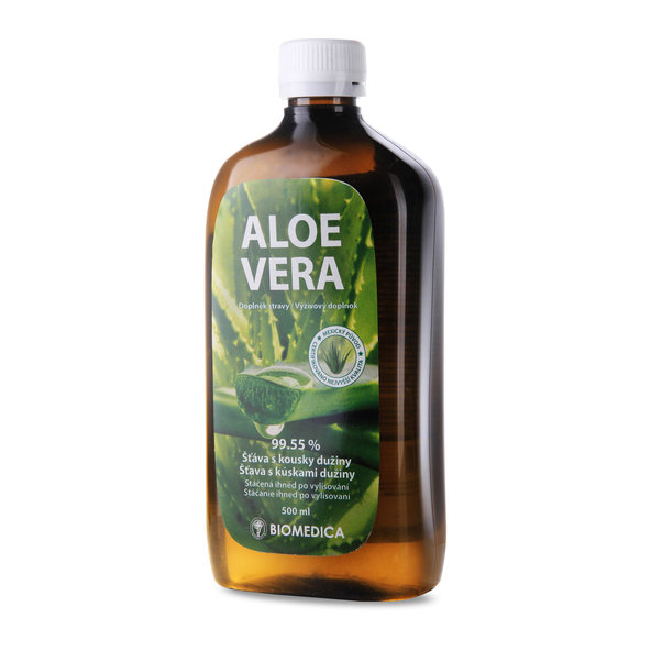 BIOMEDICA ALOE VERA šťava 99,55% 500 ml