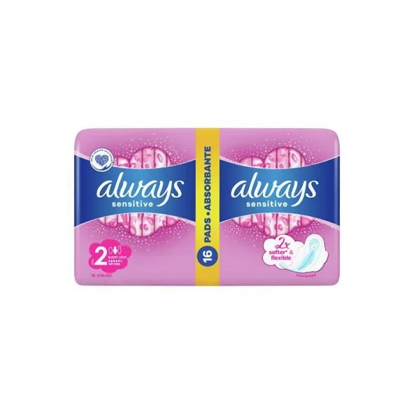 ALWAYS Sensitive Ultra Super Plus Vložky hygienické 16 ks