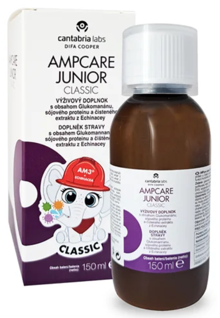 AMPCARE JUNIOR CLASSIC sirup 150ml kúpite na Najlekaren.eu