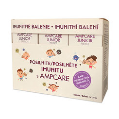 AMPCARE JUNIOR PREBIO IMUNITNÉ BALENIE sirup 3x150ml