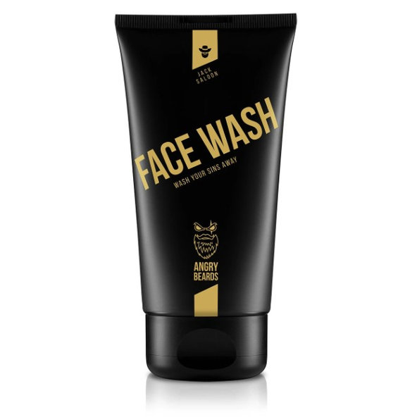 ANGRY BEARDS čistiaci gél na tvár Jack Saloon 150ml