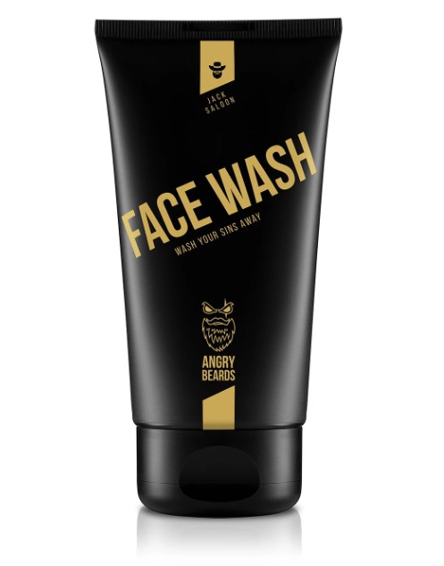 ANGRY BEARDS čistiaci gél na tvár Jack Saloon 150ml