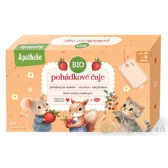 APOTHEKE KOLEKCIA Rozprávkové ovocné a bylinné BIO čaje v nálevových vreckách 3x20ks