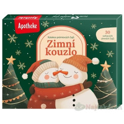 APOTHEKE KOLEKCIA Zimné kúzlo prémiové ovocné a bylinné čaje v nálevových vreckách 30x2g