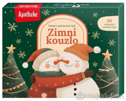 APOTHEKE KOLEKCIA Zimné kúzlo prémiové ovocné a bylinné čaje v nálevových vreckách 30x2g kúpite na Najlekaren.eu