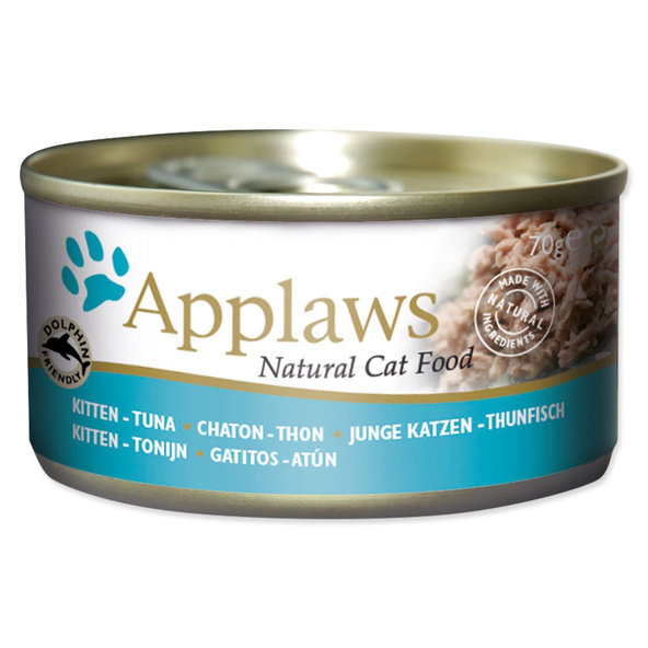APPLAWS Kitten Tuna filet in jelly konzerva pre mačky 70g