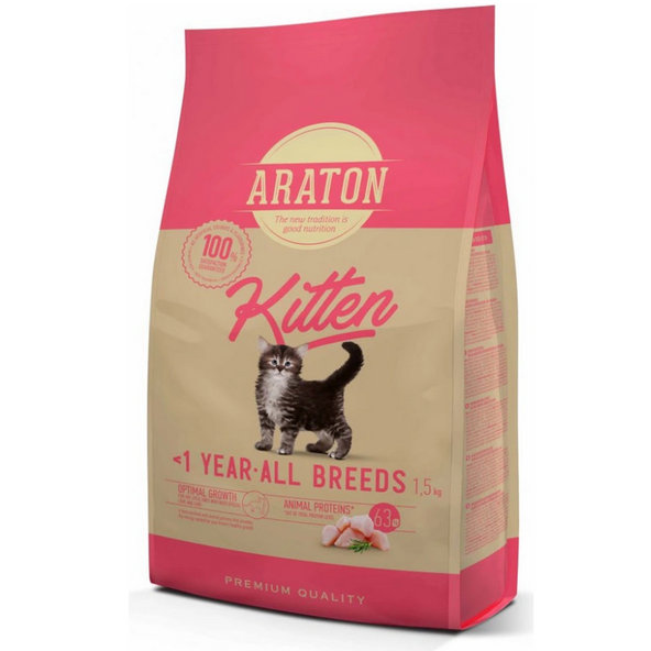 ARATON cat kitten granule pre mačiatka 1,5kg