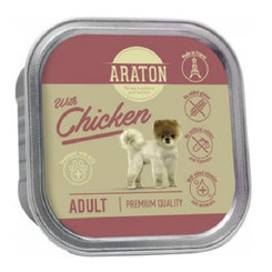 ARATON dog adult chicken vanička pre psy 150g