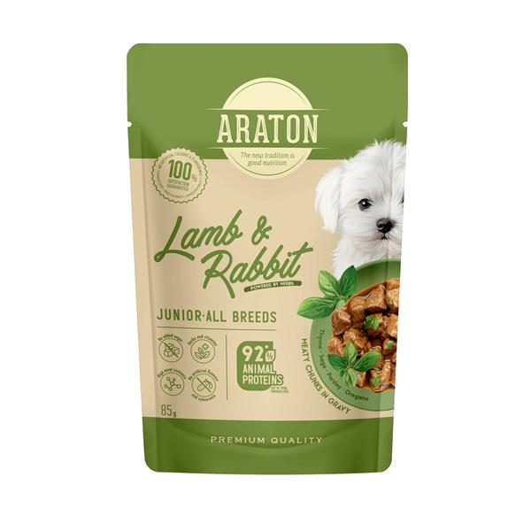 Araton Dog Junior Lamb & Rabbit 85 g