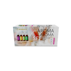 BIOMEDICA Aróma set 4×10 ml + nano rozprašovač