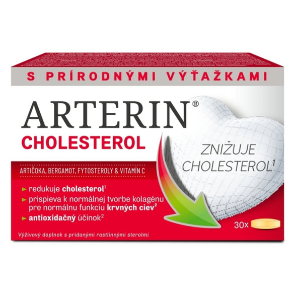 ARTERIN CHOLESTEROL na zníženie cholesterolu v krvi 30tbl