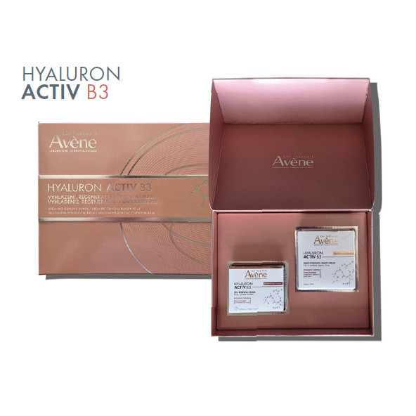 AVENE Hyaluron Activ B3 denný krém 50ml + multiintenzívny nočný krém 40ml