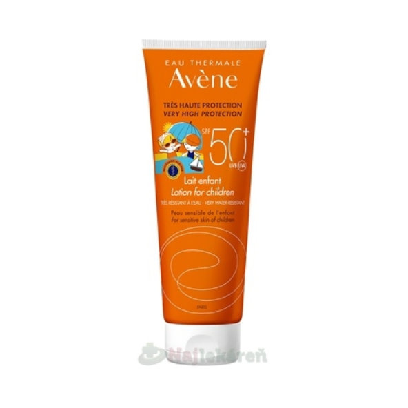 AVENE RESISTANT MLIEKO pre deti SPF 50+ na opaľovanie veľmi vysoká ochrana 250ml
