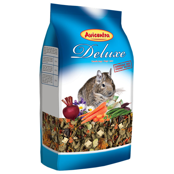 AVICENTRA Degu Deluxe krmivo pre osmáky degu 500g