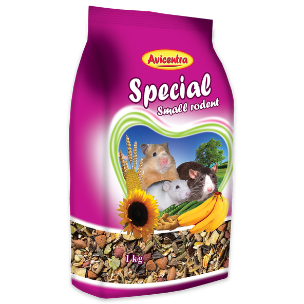 AVICENTRA Malý hlodavec Special krmivo pre škrečky, potkany a myši 500g