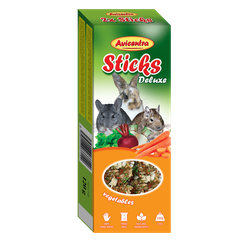 AVICENTRA tyčinky so zeleninou pre králiky a morčatá 2ks/120g