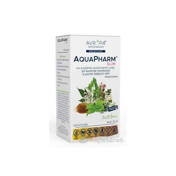AVROPA AquaPharm Slim bylinné kvapky 50ml