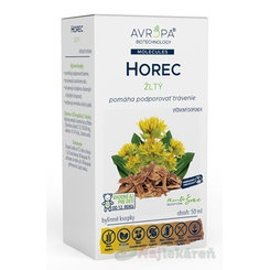 AVROPA HOREC žltý bylinné kvapky 50ml