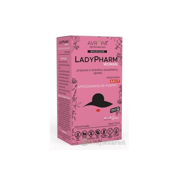 AVROPA LadyPharm bylinné kvapky 50ml