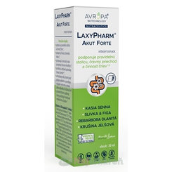 AVROPA LaxyPharm Akut Forte bylinné kvapky na podporu činnosti čriev 30ml