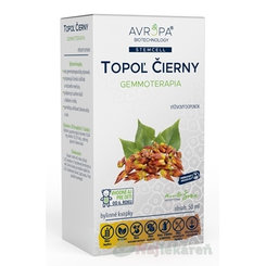 AVROPA TOPOĽ čierny bylinné kvapky 50ml