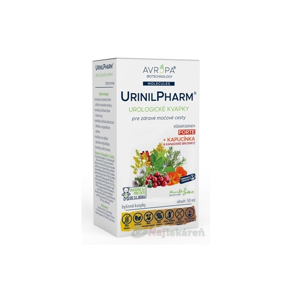 AVROPA UrinilPharm bylinné kvapky 50ml