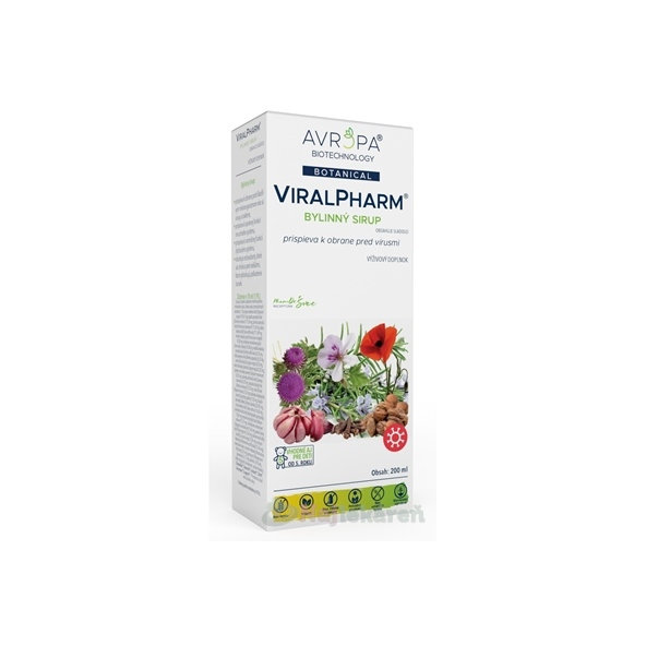 AVROPA ViralPharm bylinný sirup 200ml