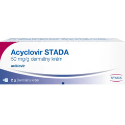 Acyclovir STADA dermálny krém 2g
