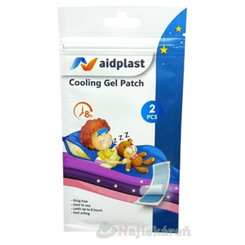 Aidplast Chladivá hydrogélová náplasť 4,2x12cm 2ks