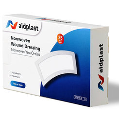 Aidplast Priehľadná sterilná náplasť na rany 9x15cm 25ks