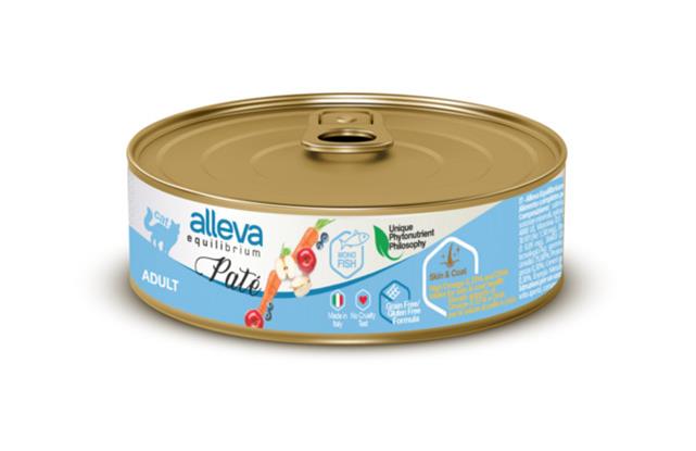 Alleva Equlibrium Sterilized pate Salmon 85 g