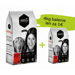 Amity Premium Chicken and Rice 15kg +4kg za 1€