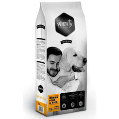 Amity Premium Iberian Pork and Rice granule pre psy 15kg