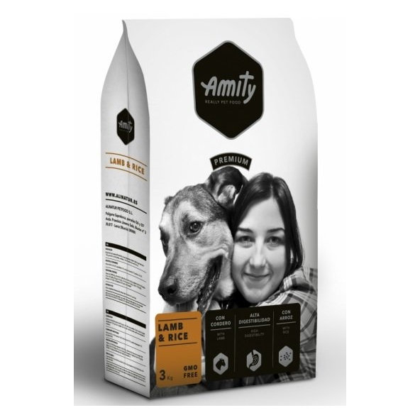 Amity Premium Lamb and Rice granule pre dospelé psy jahňa s ryžou 3kg