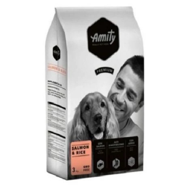 Amity Premium Salmon and Rice granule pre psy losos s ryžou 3kg