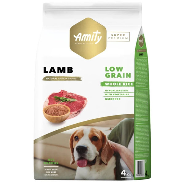 Amity Super Premium LG Lamb granule pre dospelé psy 4kg