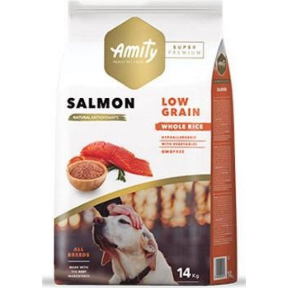 Amity Super Premium LG Salmon granule pre psy 14kg
