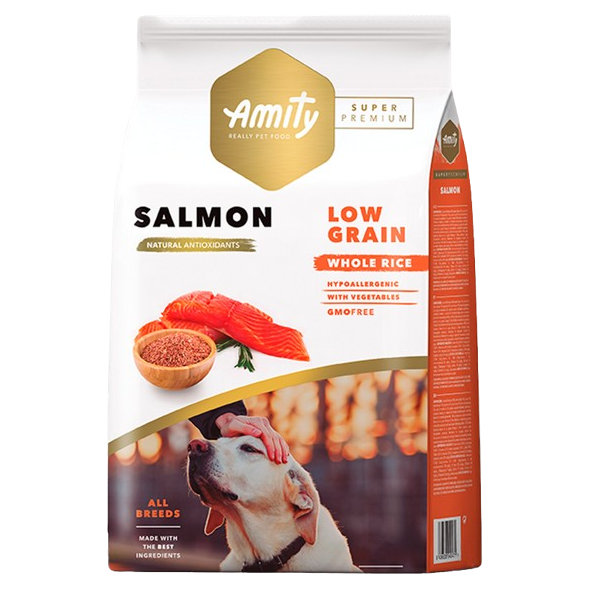 Amity Super Premium LG Salmon granule pre psy 4kg