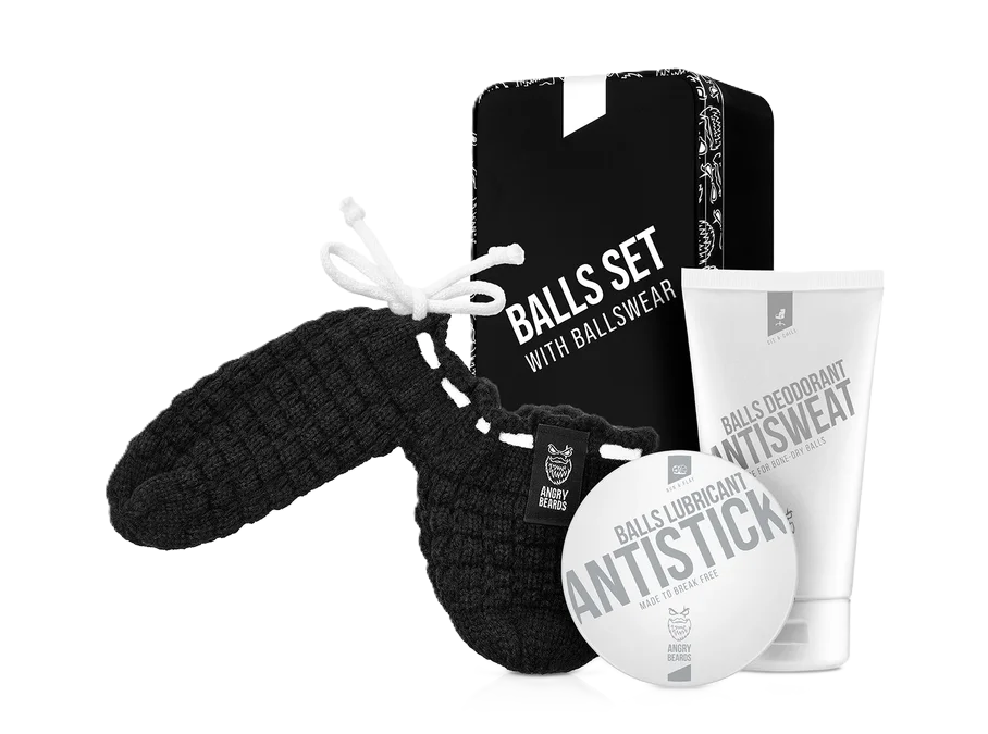 Angry Beards Antistick Antisweat starostlivosť o gule + gulosveter