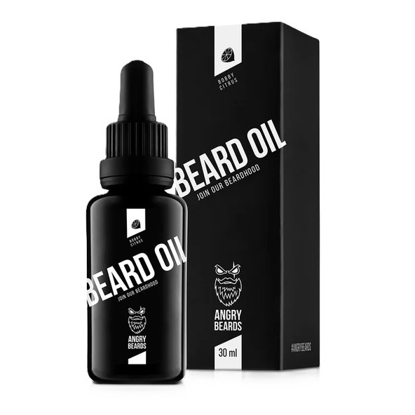 Angry Beards Bobby Citrus Olej na bradu a fúzy 30 ml