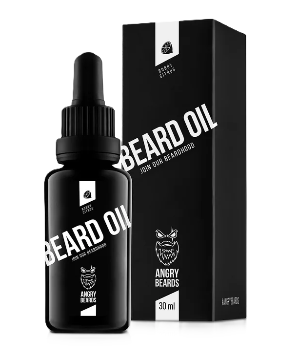 Angry Beards Bobby Citrus Olej na bradu a fúzy 30 ml